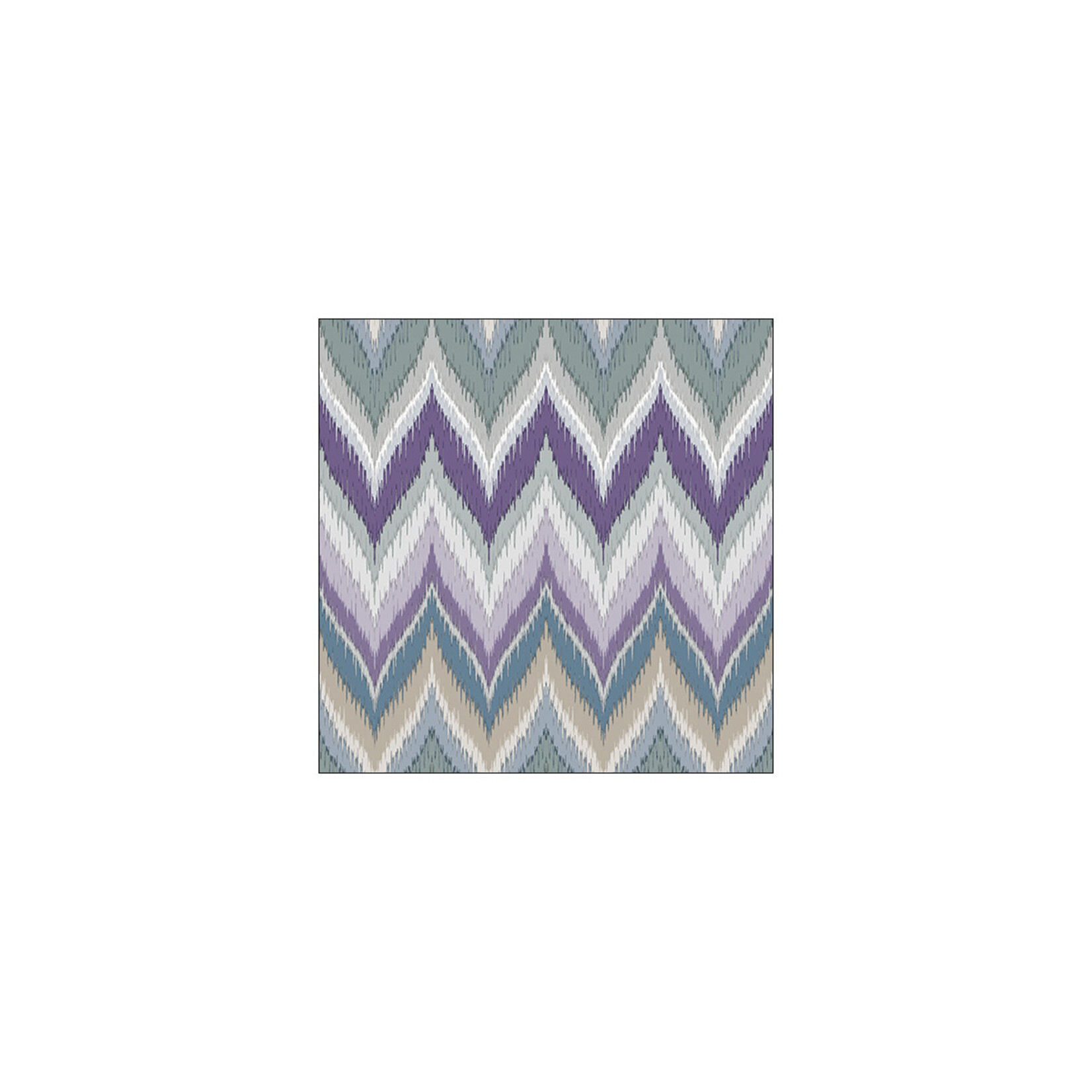 Ambiente Serviette en papier ZIG ZAG BLEU