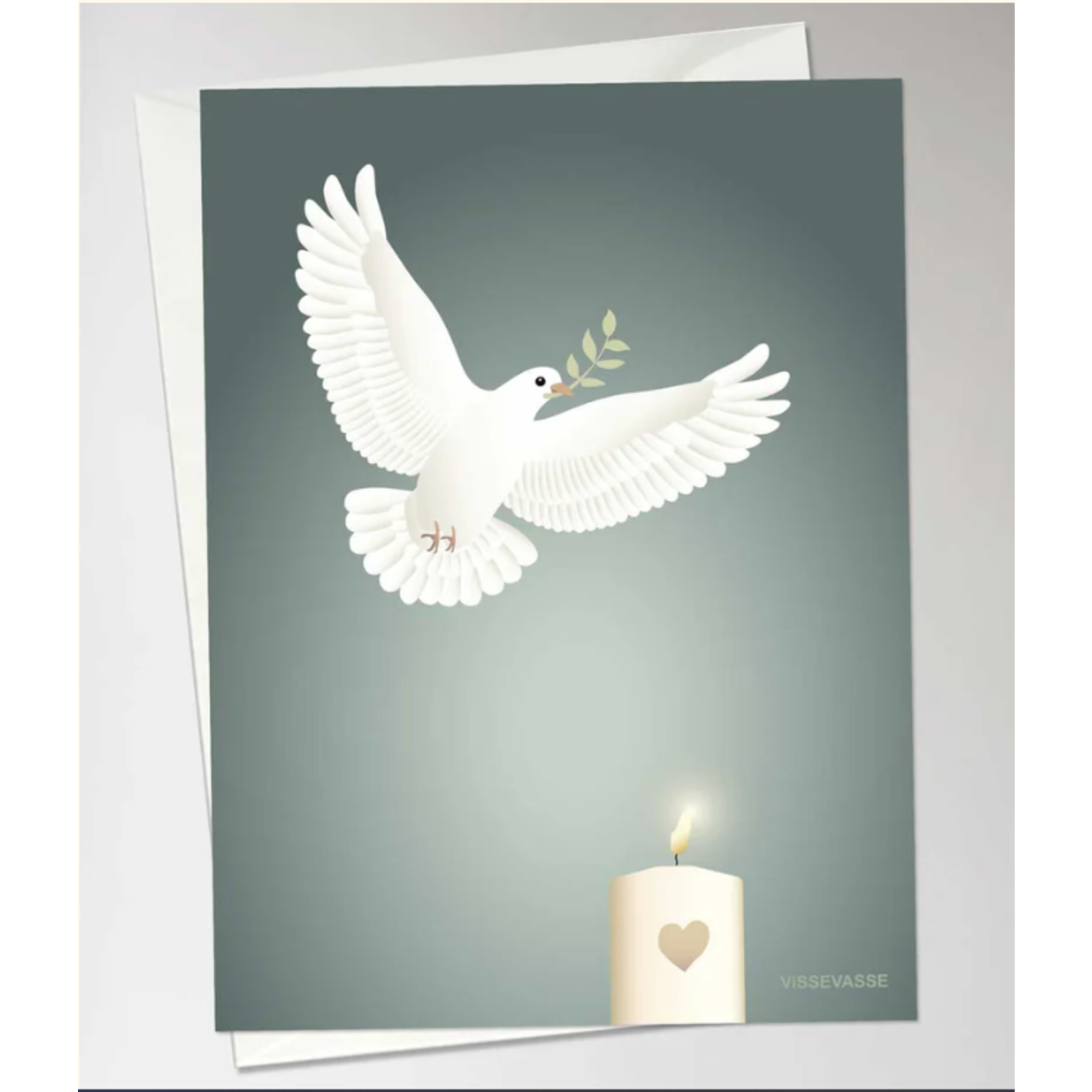 Vissevasse Carte Condoléances- A6
