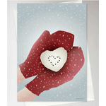 Vissevasse Carte Snow Heart - A6