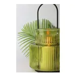 Lanterne  vert 22cm SOLLER