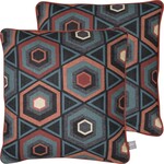 Ihr Coussin Henna Terracotta 40 x 40 cm