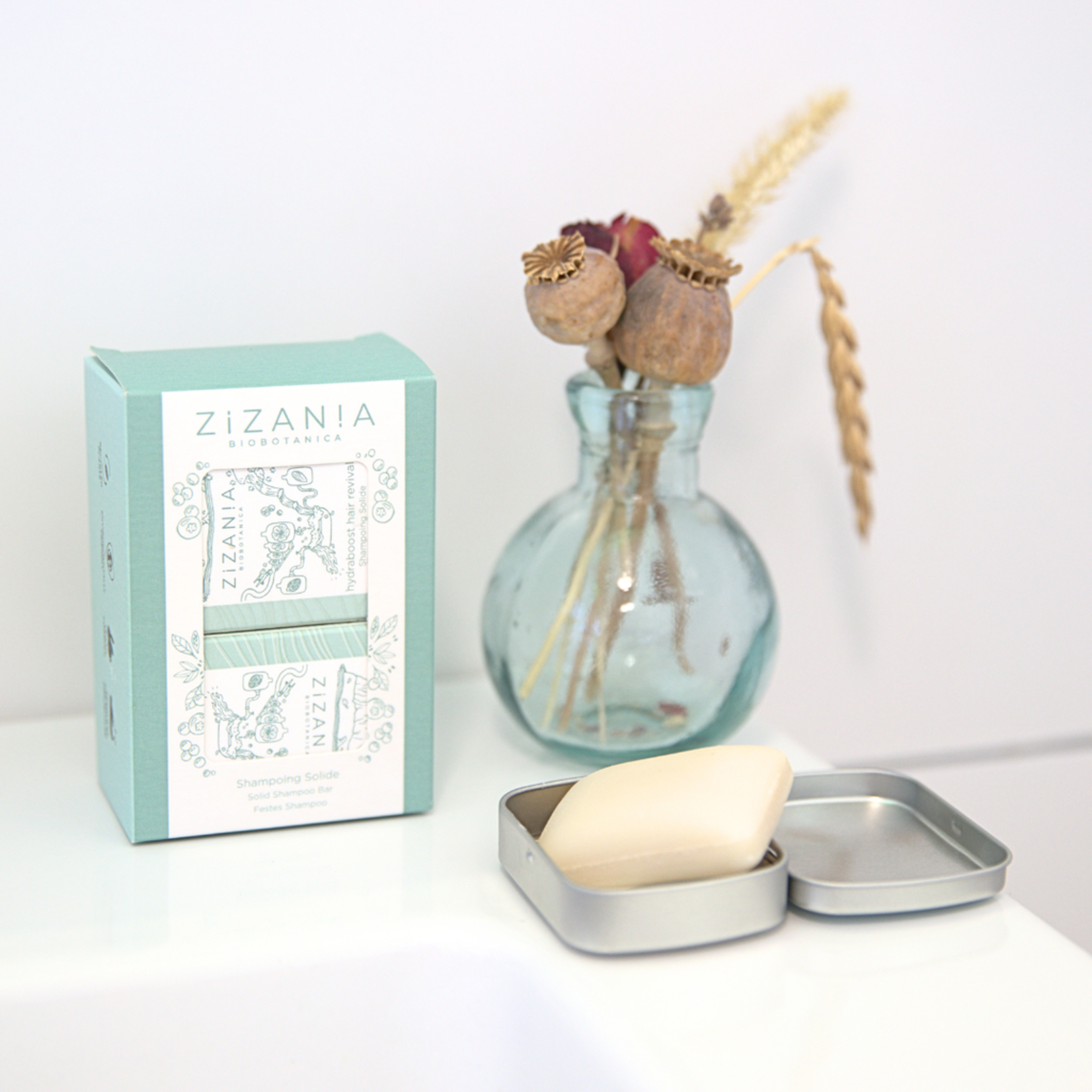 Zizania Shampoing Hydraboost hair revival - format voyage