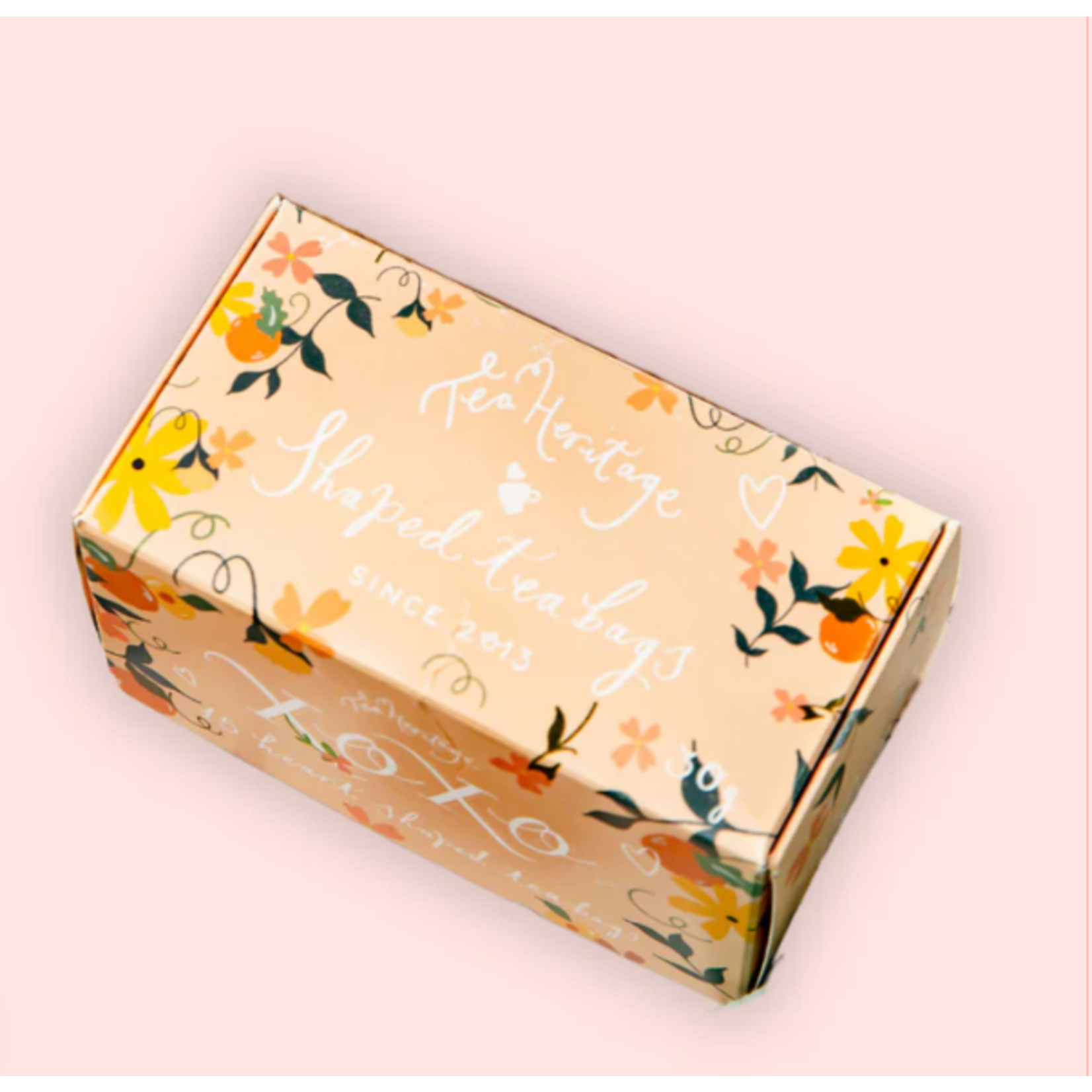 Tea Heritage Pumpkin Chaï Sachet cœur  boite 15 sachets
