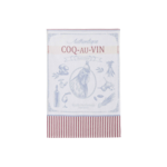 Coucke Linge Jacquard coq au vin 50 x 75 cm 100% coton
