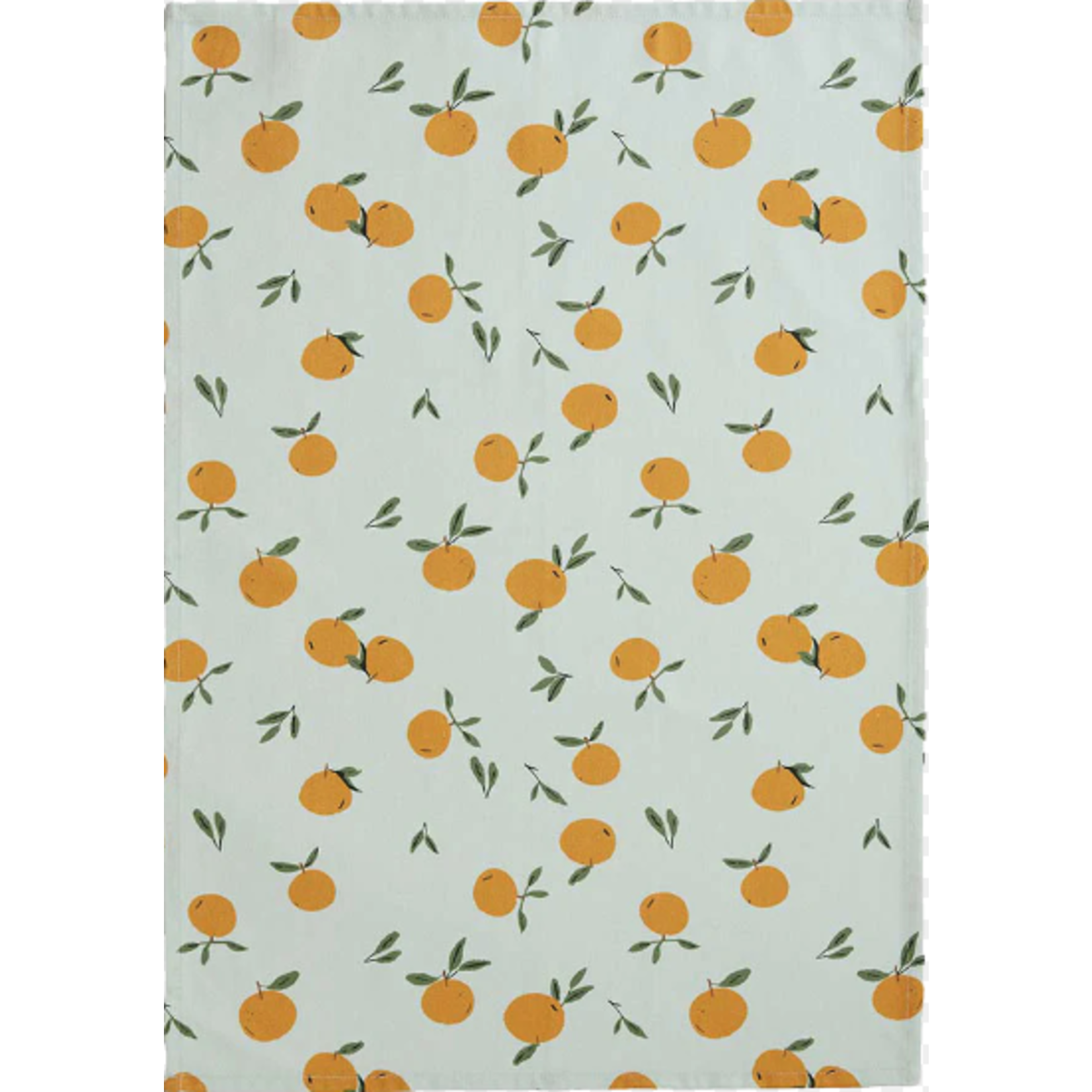 Coucke Linge imprimés CLEMENTINES ORANGE 50 x 75 cm