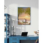 Vissevasse Cadre bois couleur 15 x 21 cm