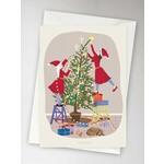 Vissevasse Carte Christmas Girl - A6