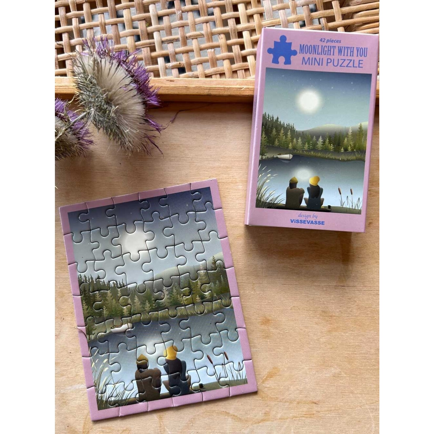 Vissevasse Mini puzzle - Clair de lune