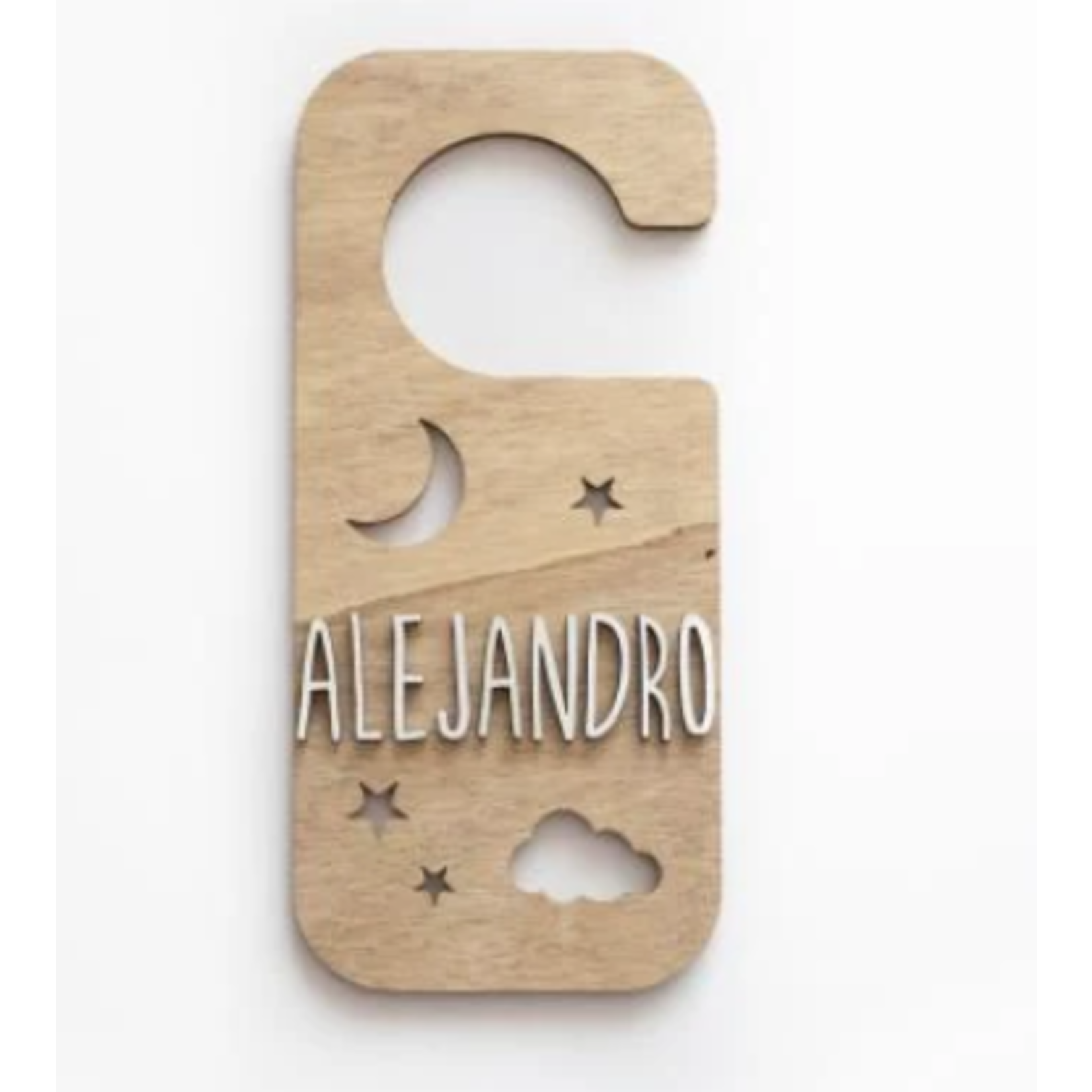 Vintiun Plaque poignée Lune