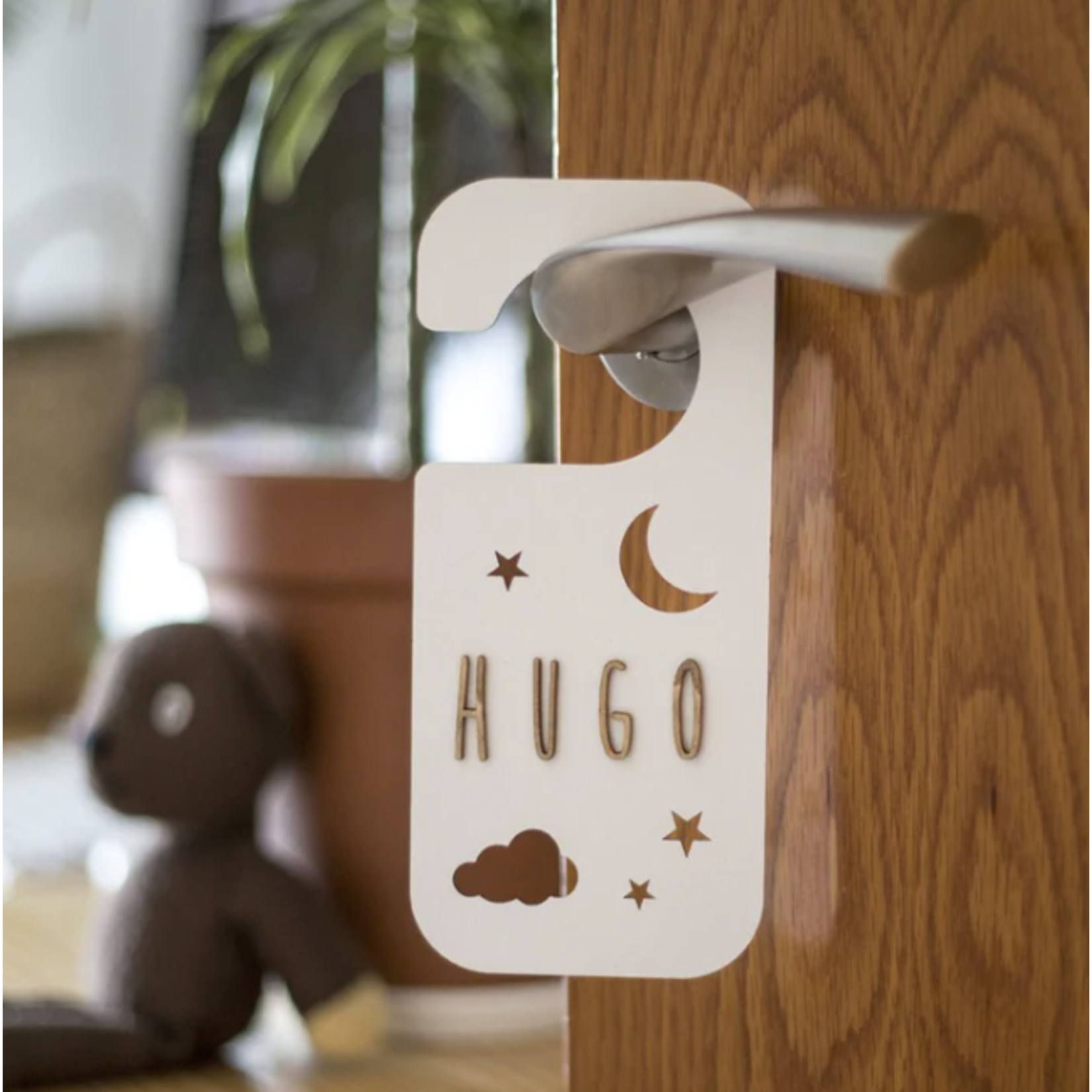 Vintiun Plaque poignée Lune