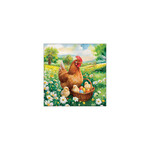 Ambiente Serviette en papier Poule de Pâques33 x 33 cm