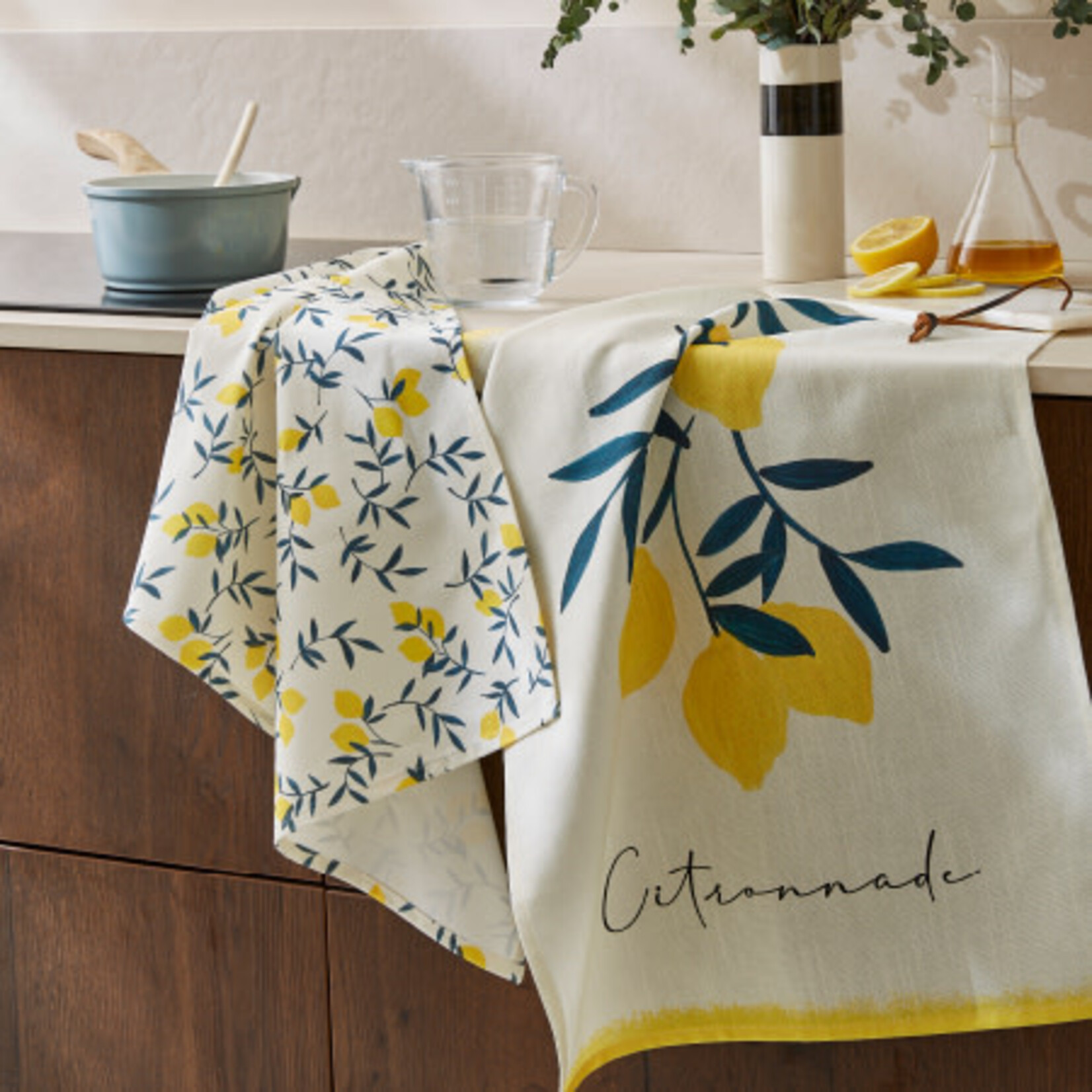 Coucke Linge  imprimé CITRONNADE MÉTIS 50 x 75 cm
