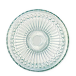 Greengate Assiette dessert  verre 18,5cm - transparent vert menthe
