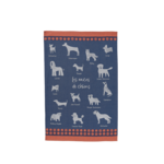 Coucke Linge jacquard RACES DE CHIEN 50 x 75 cm