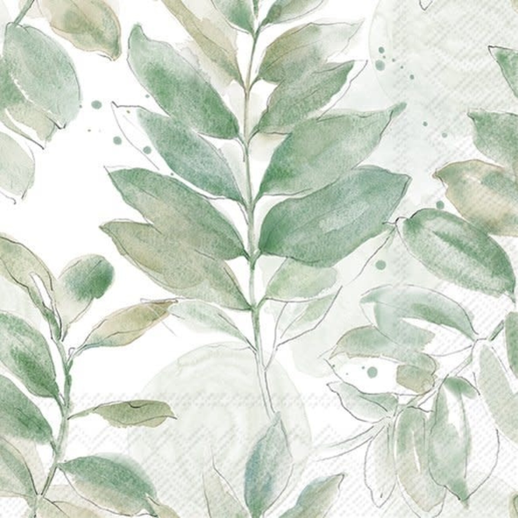 Ihr Serviette  en papier 25x25 cm Pétales