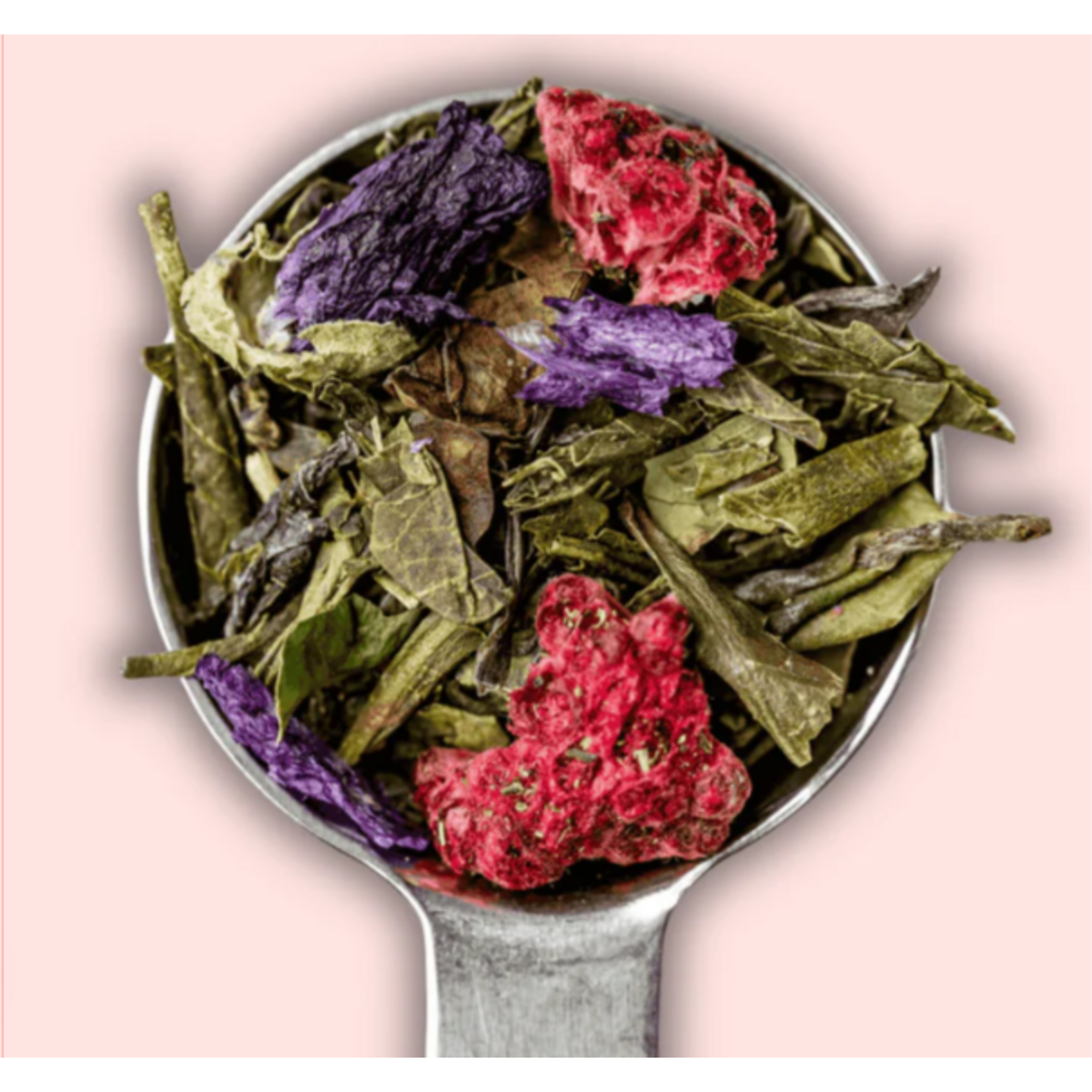 Tea Heritage Thé Vert Violette Framboise vrac 100 gr