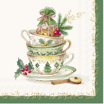Ihr Serviette  en papier 25x25m festive tea time