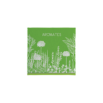 Coucke Carré éponge AROMATES JARDIN 50 x 75 cm 100% coton