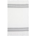 Coucke Linge gaze de coton BISE ANTHRACITE 50X75