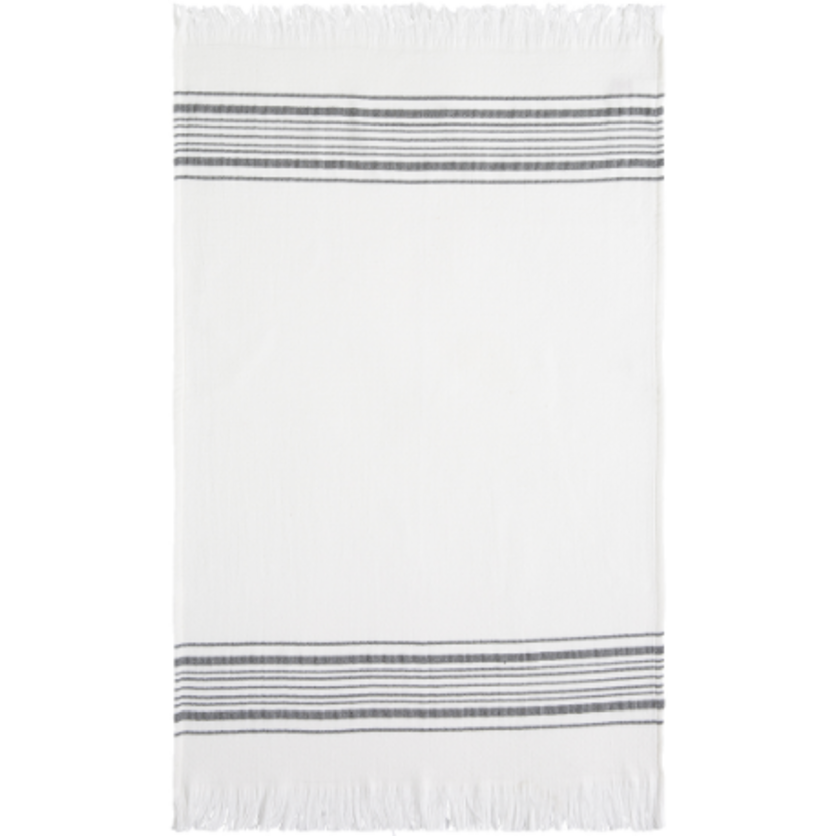 Coucke Linge gaze de coton BISE ANTHRACITE 50X75