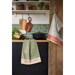 Coucke Linge jacquard L'art de la poule au pot 50 x 75 cm 100% coton