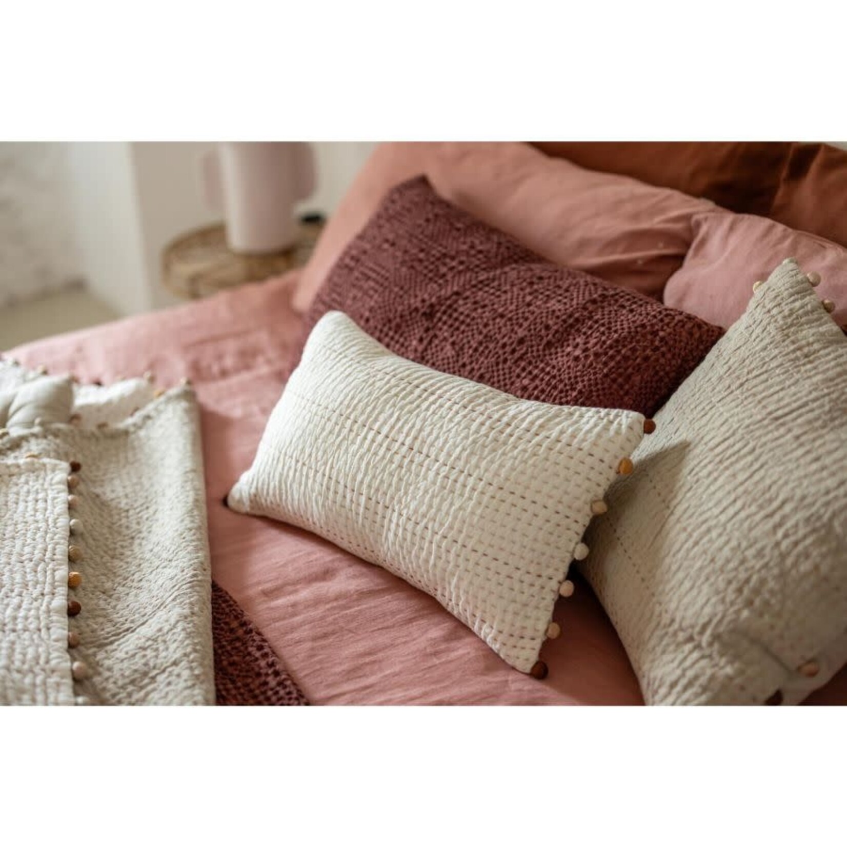 Maison Vivaraise Housse de coussin GASTOUNET