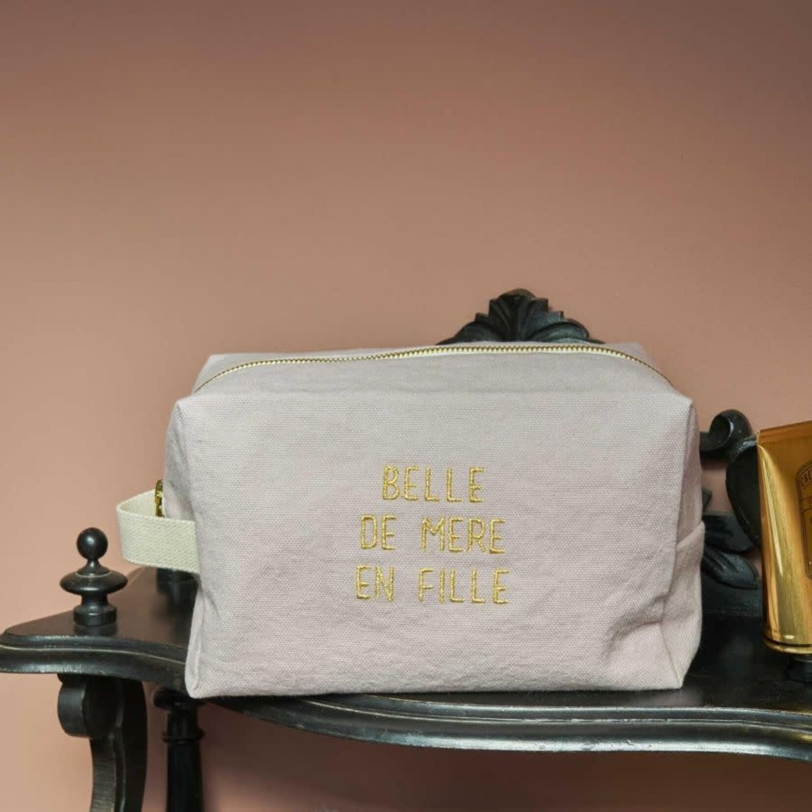La Cerise sur le gâteau Trousse de toilette BELLE_Poivre rose