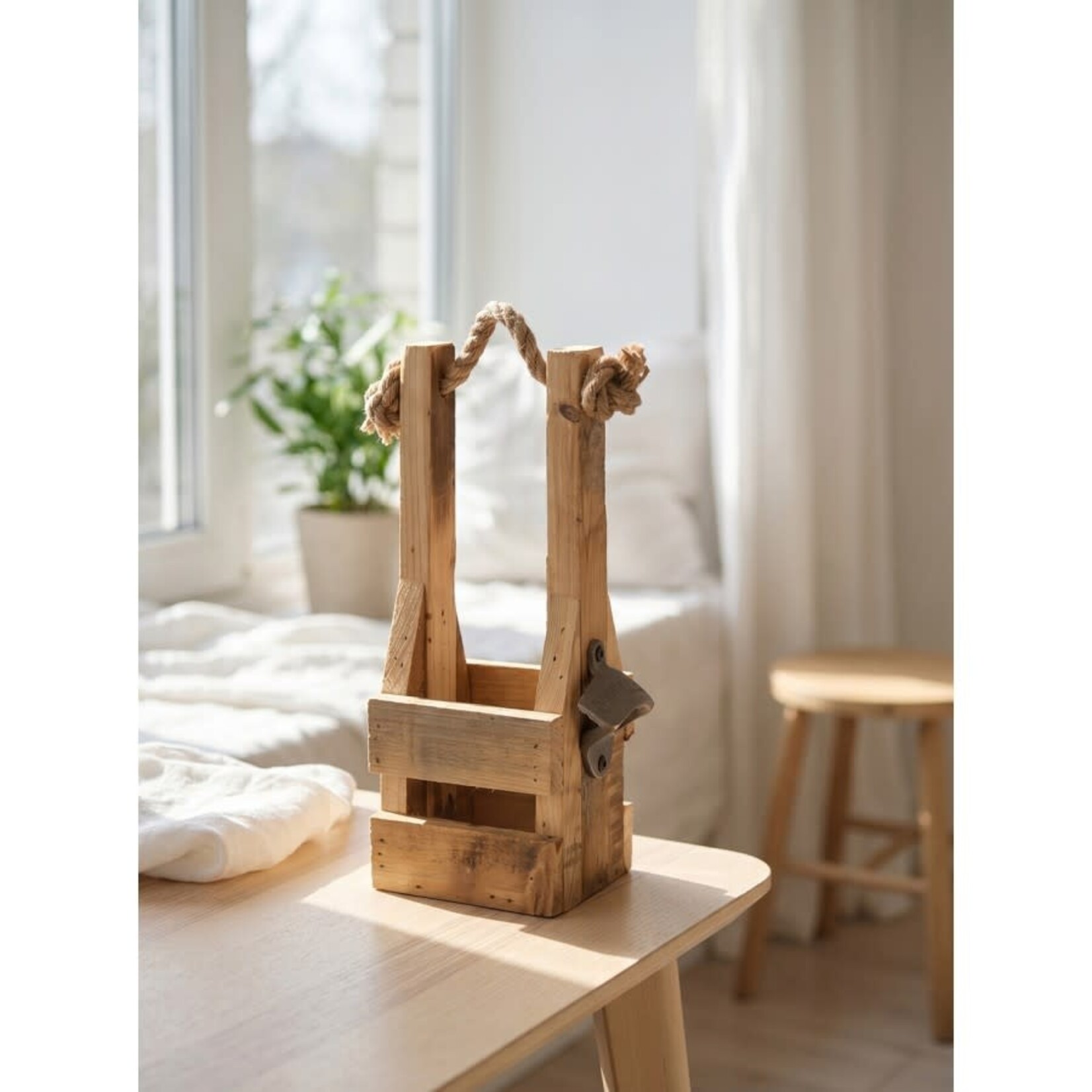 Clayre & Eef Porte bouteille 1 compartinent