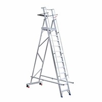 Eurostairs Professionelle mobile Lagerleiter 12 Stufen