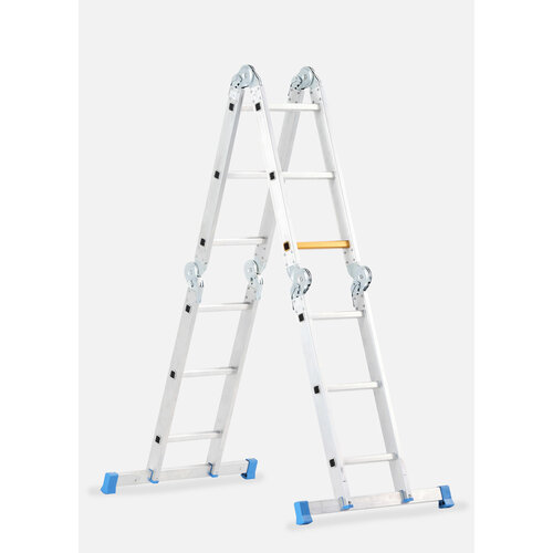 Excelsior Aluminium Klappleiter 4x3 Sprossen + Plattform Excelsior Excelsior Aluminium Klappleiter 4x3 Sprossen + Plattform