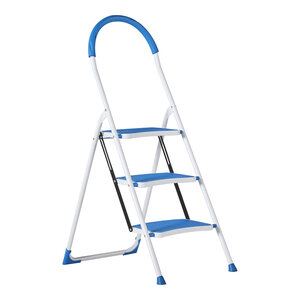 Excelsior Excelsior Home Stahltreppe 1x3 Stufen mit hohem Steg Excelsior Home Stahltreppe 1x3 Stufen mit hohem Steg