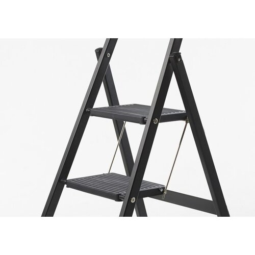 Altrex Riesige Trittleiter für den Haushalt 2-stufig Schwarz