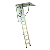 Altrex Woodytrex-De Luxe 3-teilige Bodentreppe (klappbar) 120 x 70