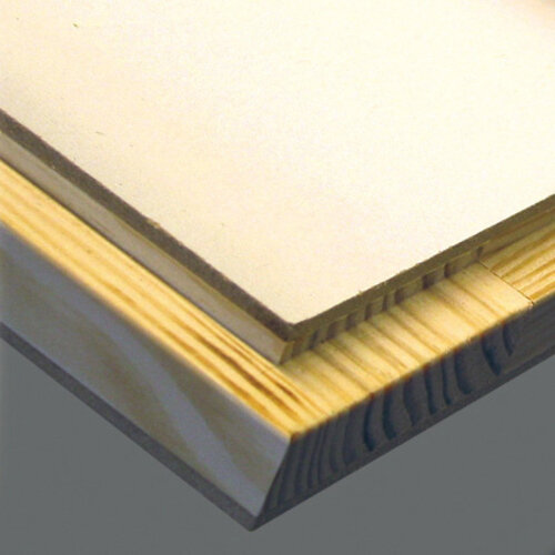 Altrex Woodytrex-De Luxe 3-teilige Bodentreppe (zusammenklappbar) 110 x 70