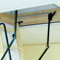 Altrex Woodytrex-De Luxe 3-teilige Bodentreppe (zusammenklappbar) 110 x 70