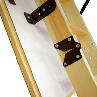 Altrex Woodytrex-Superieur 3-teilige Bodentreppe (klappbar) 110 x 70