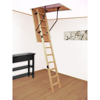 Altrex Woodytrex-Budget 3-teilige Bodentreppe (klappbar) 120 x 60