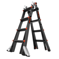 Altrex Klappleiter Little Giant 4x4 Velocity Black Pro