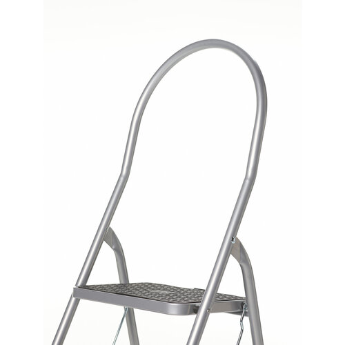 Altrex Cromato Haushalts Trittleiter 3-stufig mit Reck Silber