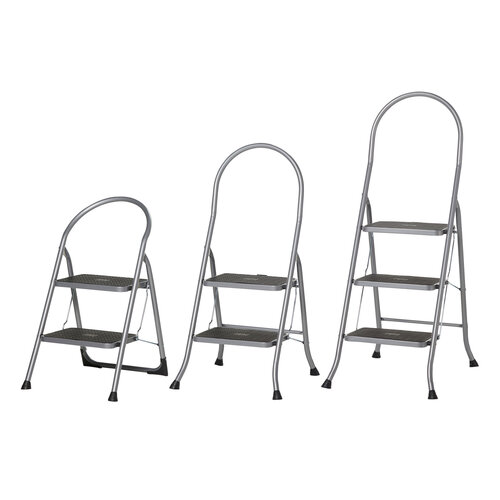 Altrex Cromato Trittleiter für den Haushalt 2-stufig Silber