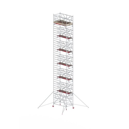 Altrex Rollgerüst RS TOWER 42-S mit Safe-Quick 2 Geländer - 135x245 14,2m Arbeitshöhe