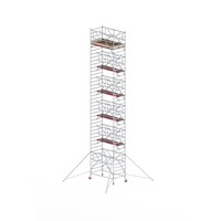 Altrex Rollgerüst RS TOWER 42-S mit Safe-Quick 2 Geländer - 135x245 13,2m Arbeitshöhe