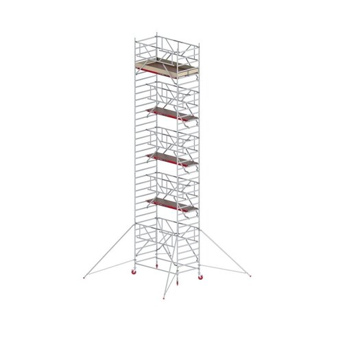 Rollgerüst RS TOWER 42-S mit Safe-Quick 2 Geländer - 135x245 11,2m Arbeitshöhe Altrex Rollgerüst RS TOWER 42-S mit Safe-Quick 2 Geländer - 135x245 11,2m Arbeitshöhe