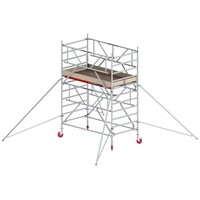 Altrex Rollgerüst RS TOWER 42-S mit Safe-Quick 2 Geländer - 135x245 4,2m Arbeitshöhe