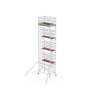 Rollgerüst RS TOWER 42-S mit Safe-Quick 2 Geländer - 135x185 10,2m Arbeitshöhe