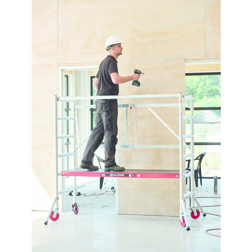 Klappgerüst RS 44-S POWER mit Safe-Quick 2 Geländer 75x185 6,8m Arbeitshöhe Altrex Klappgerüst RS 44-S POWER mit Safe-Quick 2 Geländer 75x185 6,8m Arbeitshöhe