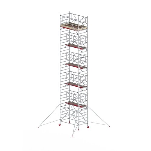 Altrex Rollgerüst RS TOWER 42-S mit Safe-Quick 2 Geländer - 135x245 12,2m Arbeitshöhe