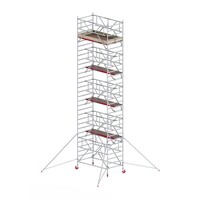 Altrex Rollgerüst RS TOWER 42-S mit Safe-Quick 2 Geländer - 135x245 10,2m Arbeitshöhe
