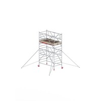 Altrex Rollgerüst RS TOWER 42-S mit Safe-Quick 2 Geländer - 135x245 5,2m Arbeitshöhe