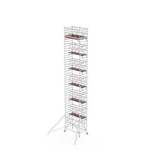 Altrex Rollgerüst RS TOWER 42-S mit Safe-Quick 2 Geländer - 135x185 14,2m Arbeitshöhe